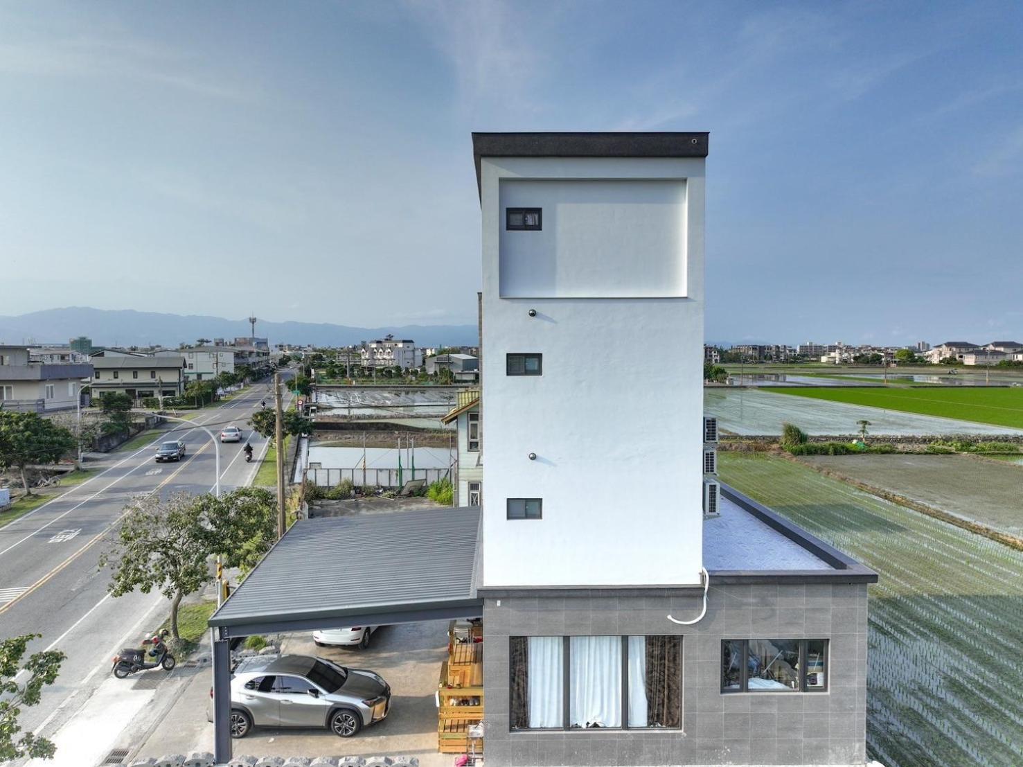 Love米渡假會館 Wujie Esterno foto